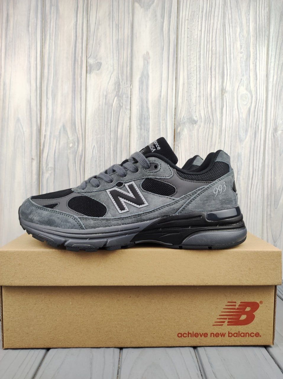 New Balance 993 Gray Black