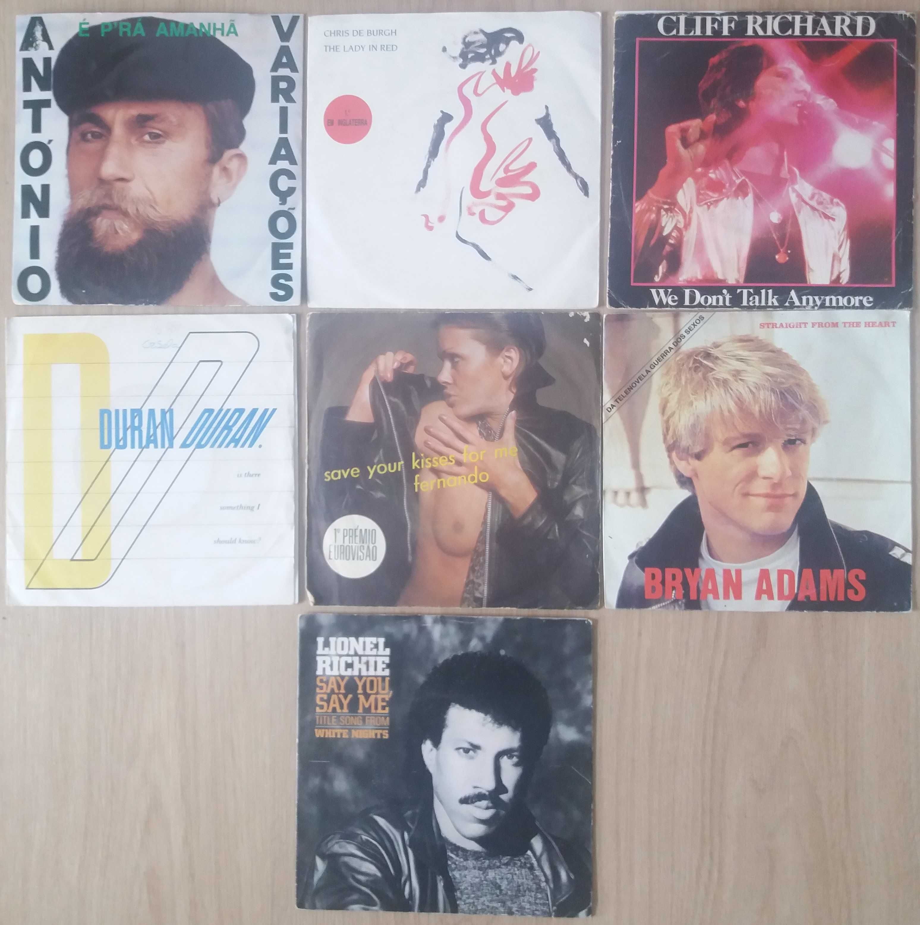 António Variações Duran Chris de Burgh Cliff  Bryan  L Richie Fernando