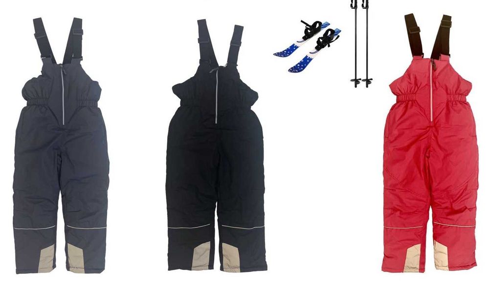 Spodnie chłopięce nowe narciarskie nieprzemakalne ortalionowe