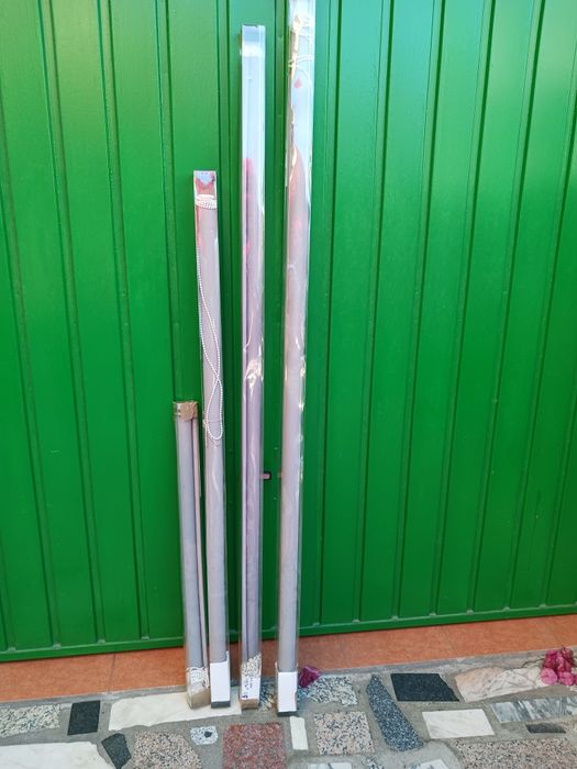 9 Estores para janelas medidas diferentes usadas mas impecávens