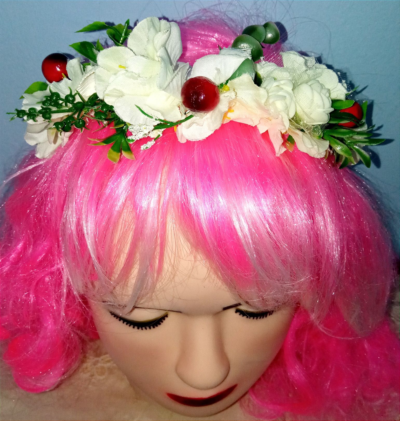 Opaska handmade wianek