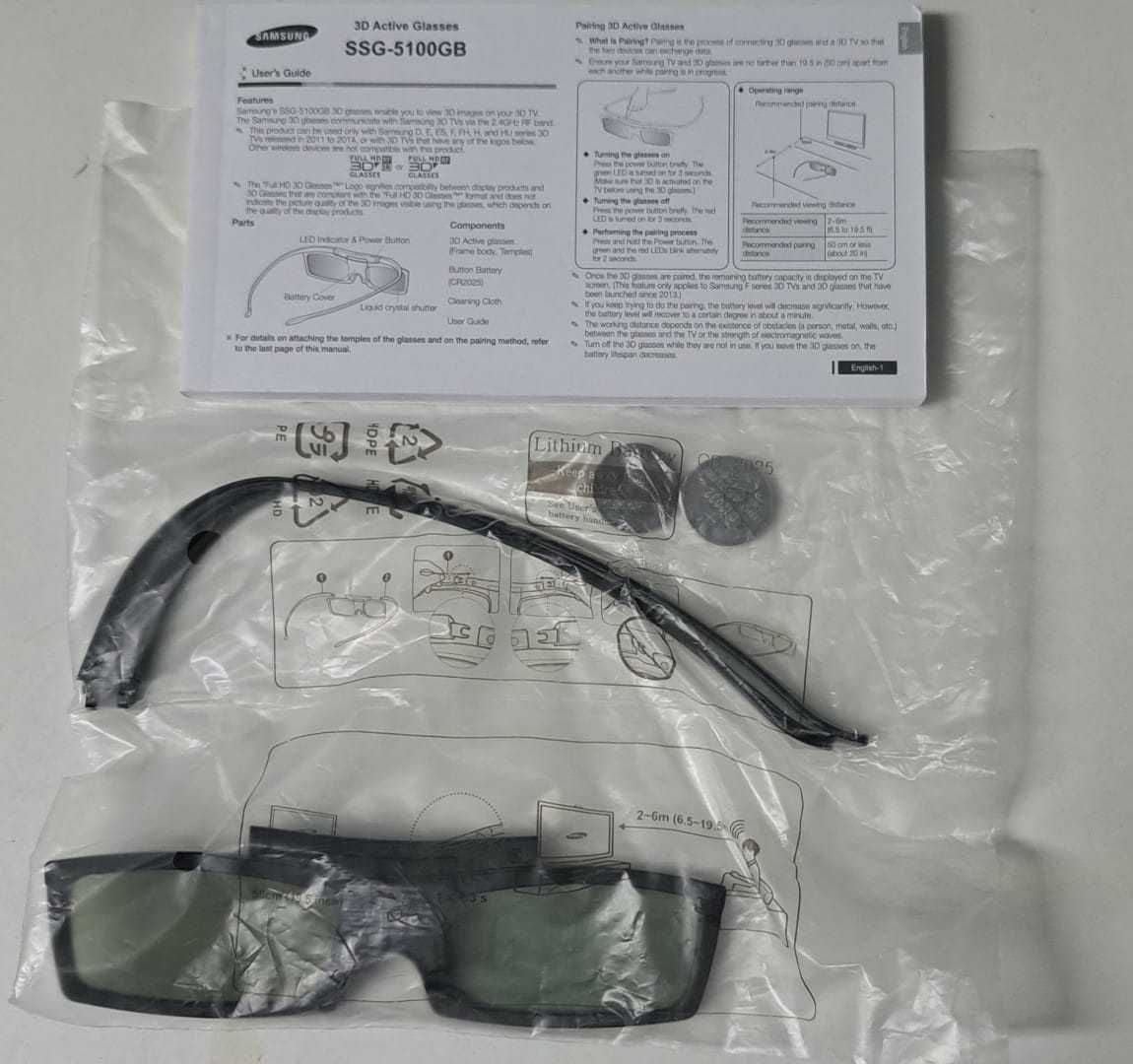 Óculos 3d Samsung originais | SSG-5100GB