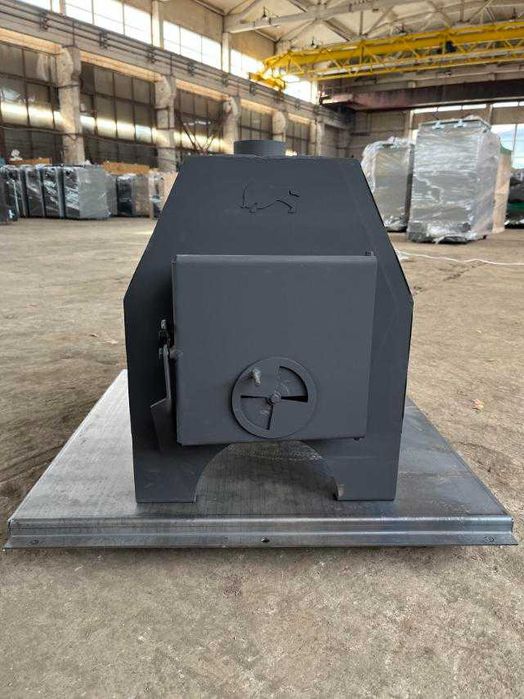 ККД 85%! Буржуйка с теплообменником, печь, булерьян, булерян, ЗАВОД