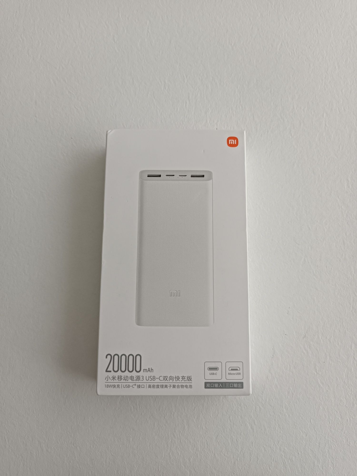 Xiaomi MI 3 Power Bank 20000mAh Fast Charge