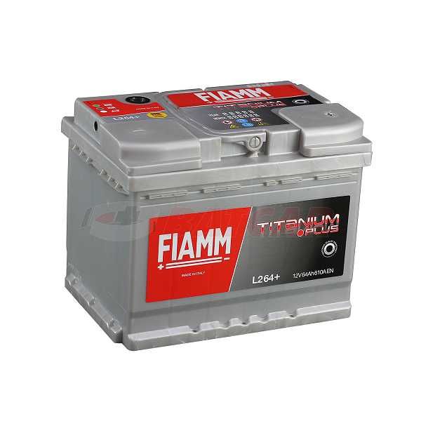 Akumulator FIAMM 64 Ah TITANIUM PRO 610 A ( EN )