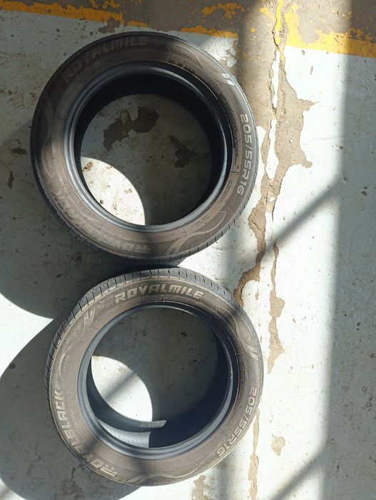 Dois Pneus 205/55R16 91V (SEMINOVOS)