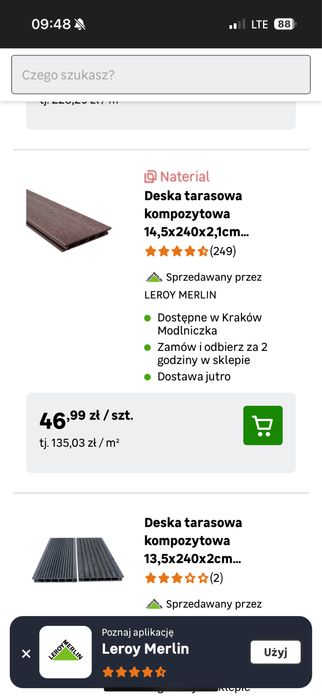 Donica ogrodowa z desek kompozytowych