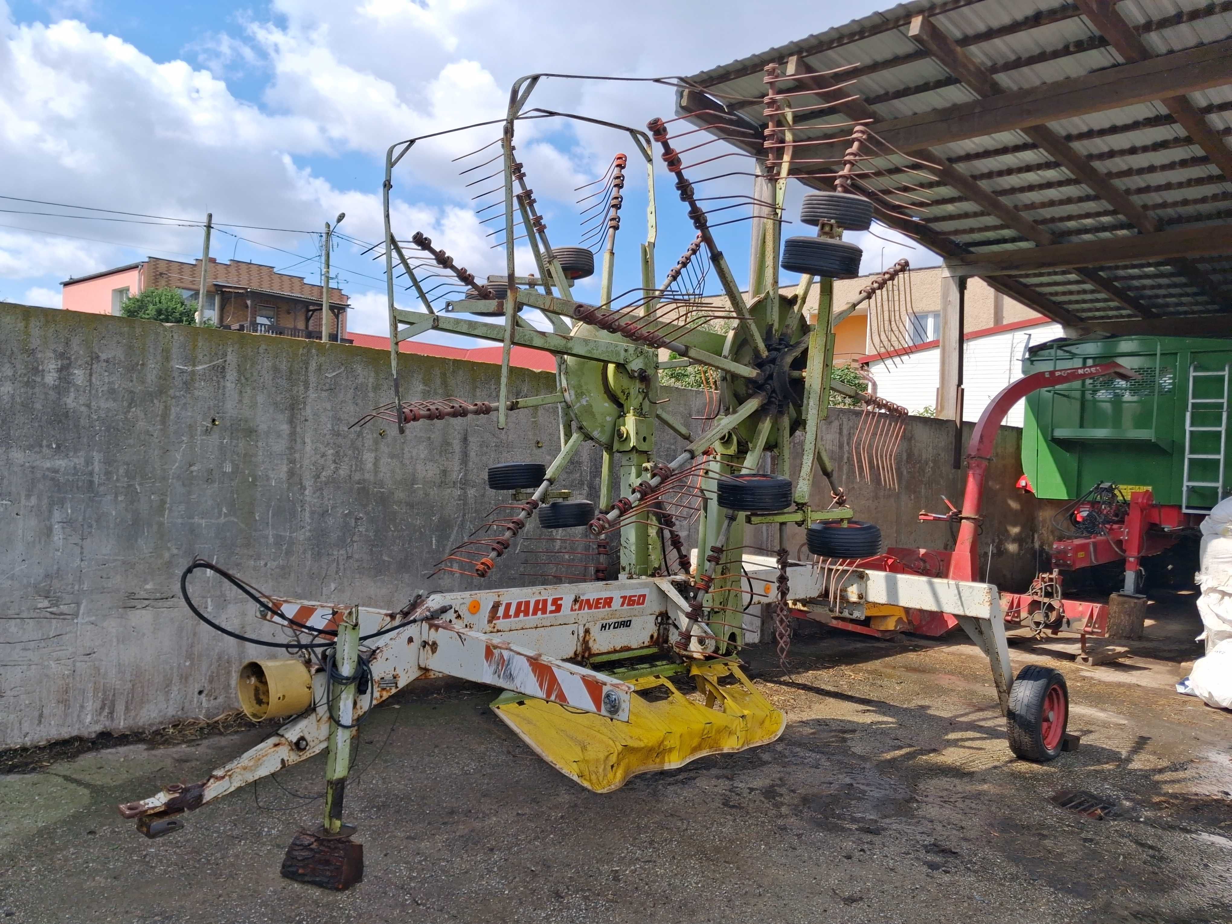Zgrabiarka claas liner hydro