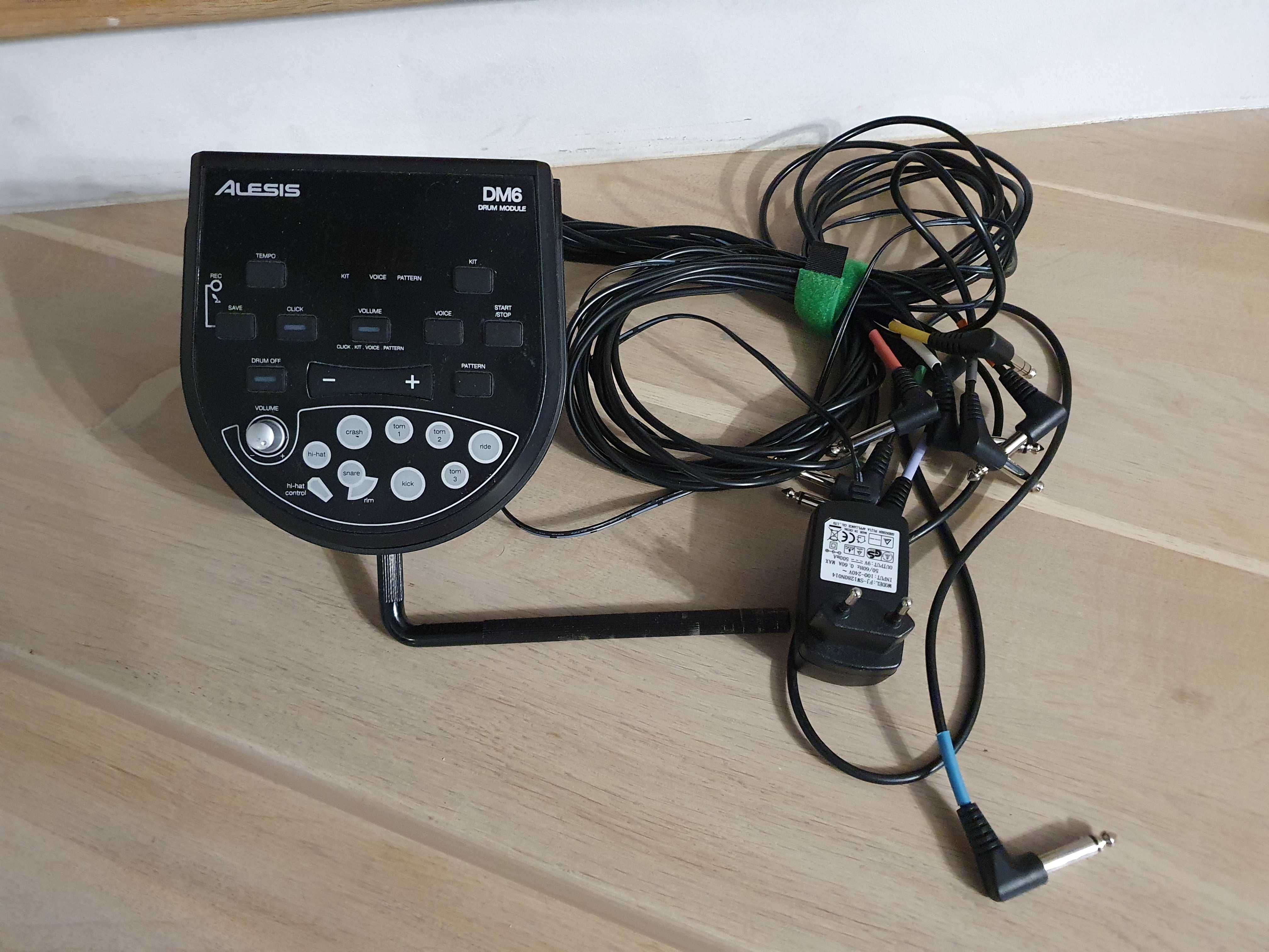 Alesis dm 6 moduł i okablowanie