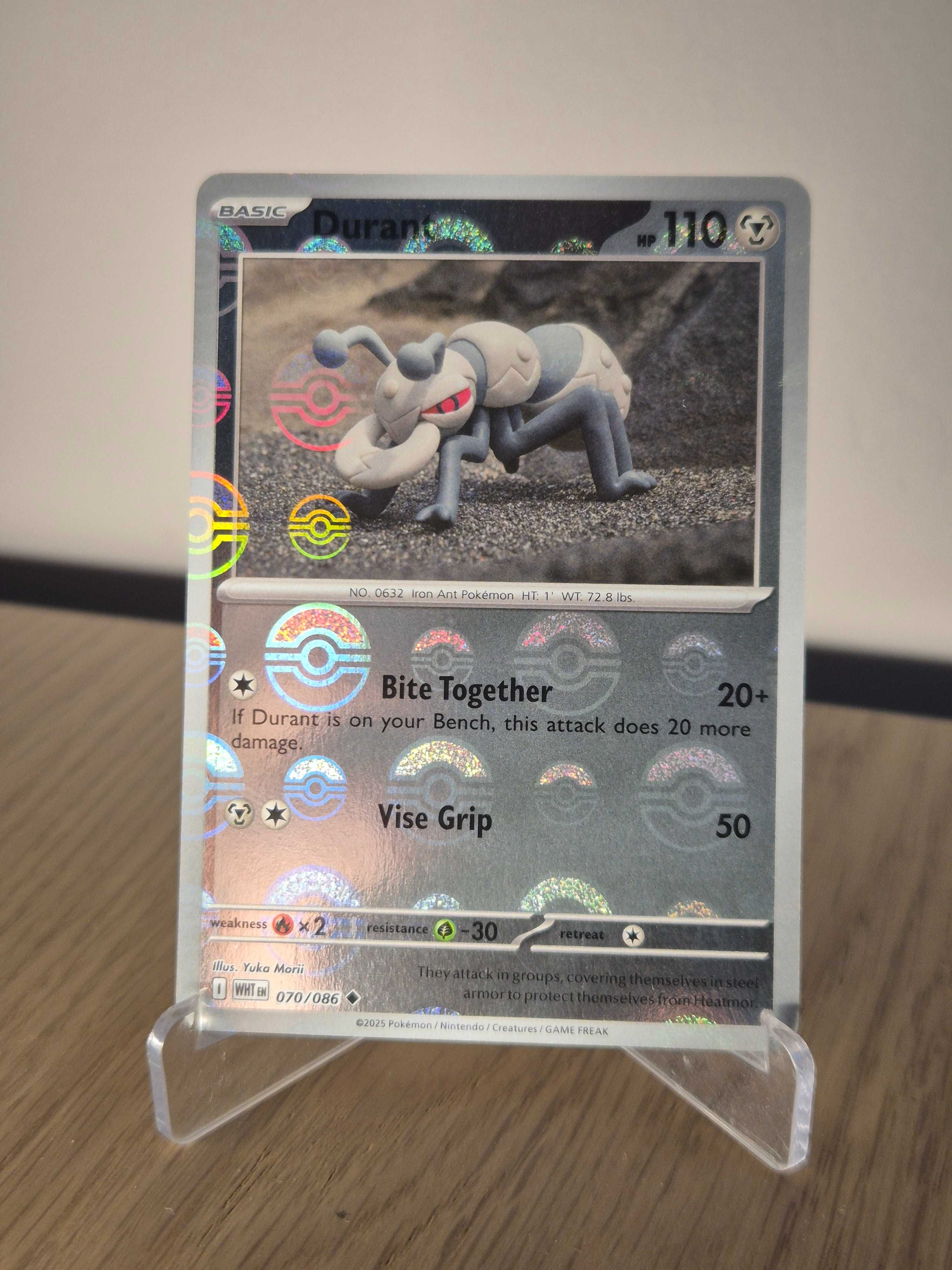 Karta Pokemon TCG: Durant (xWHT 070)