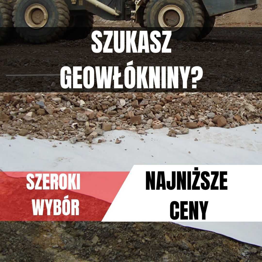 Geowłóknina drogowa drenażowa, na budowę, do robót ziemnych