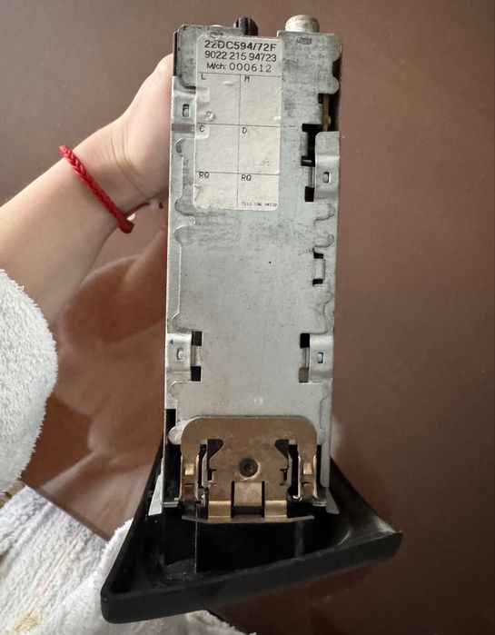 Магнітола штатна Renault Philips 22DC594/72F 902221594723