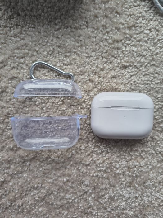 Słuchawki Airpods 2 pro douszne białe bezprzewodowe stan idealny