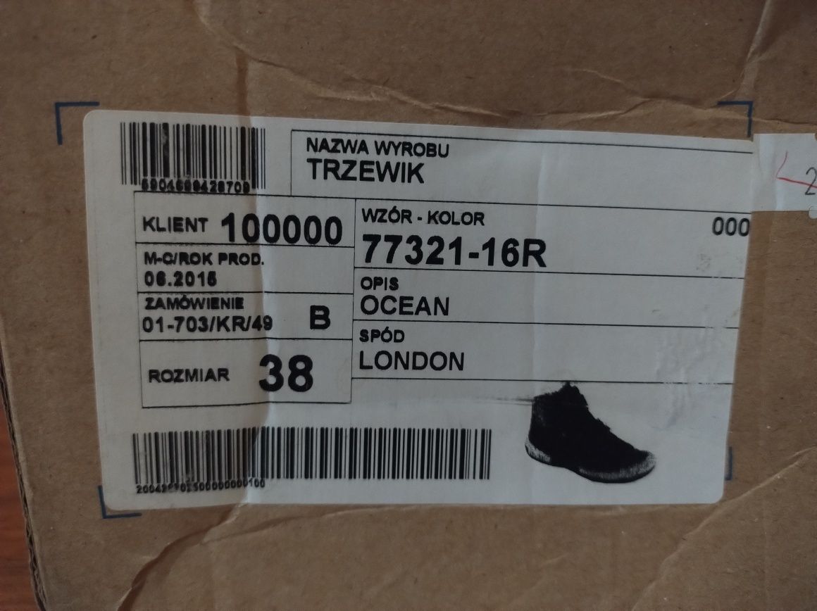 Buty męskie  rozmiar 38