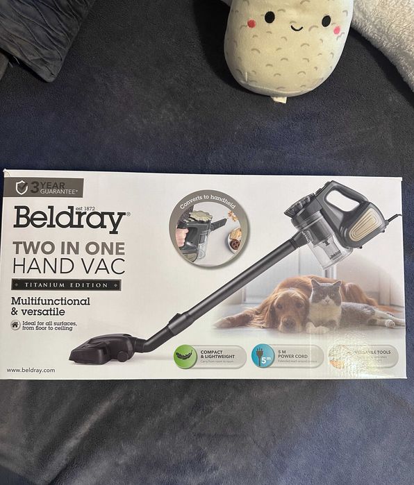 Odkurzacz ręczny BELDRAY 2 in 1 hand vac