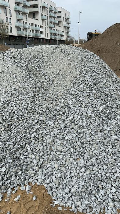 Ziemia Kruszywo Tłuczeń Kliniec Grysy Piach Frez Granit Kamień Gruz