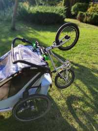 Bagażnik rowerowy ABS na rowerek do przyczepki wózka THULE połysk