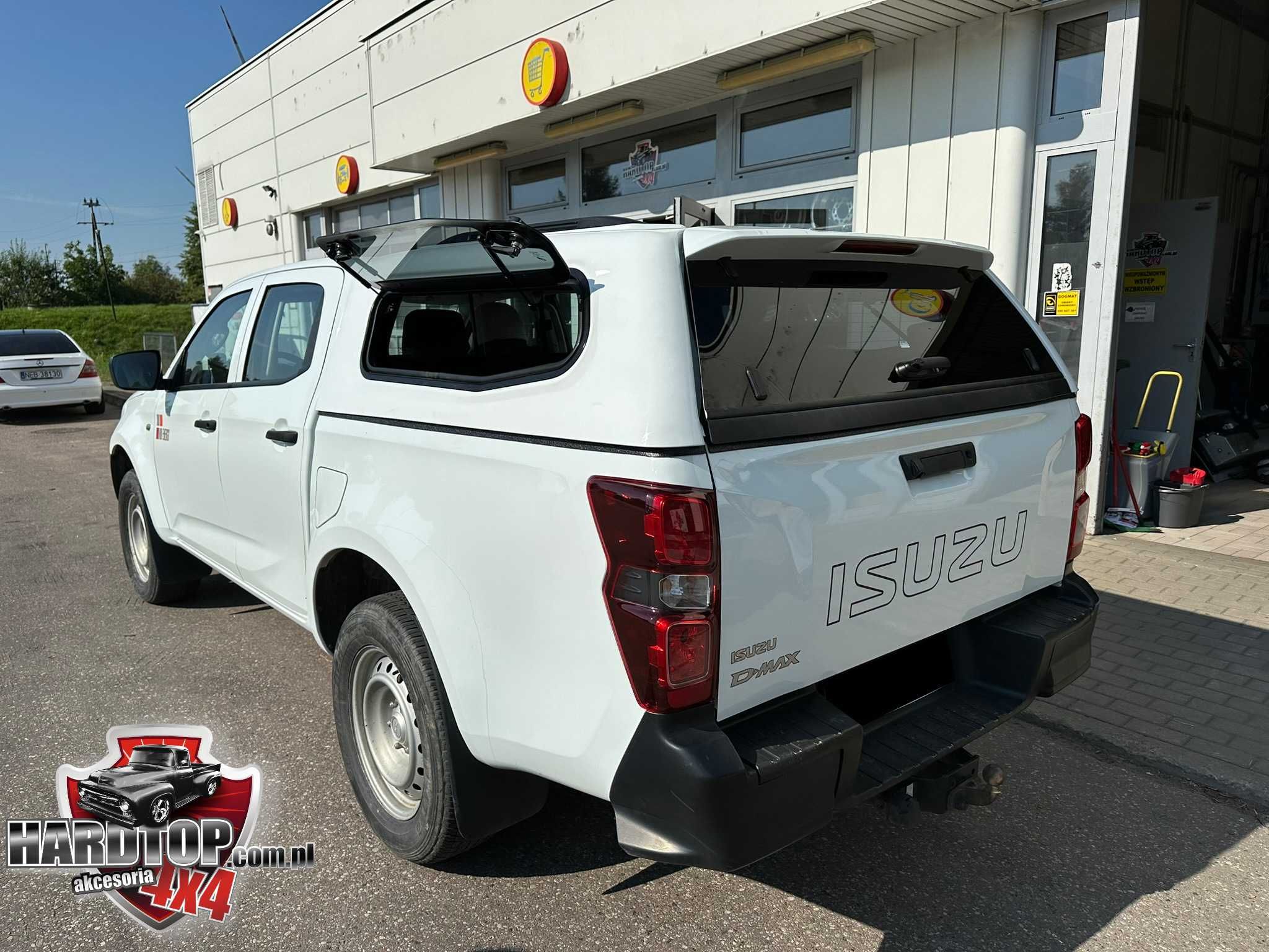 Zabudowa Isuzu D-Max HARDTOP 2020+ na pakę Szyby Podnoszone