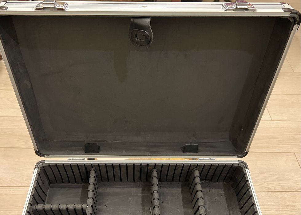 Топовый! Кейс Алюминиевый Для Инструмента Комплект С Отсеками