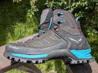 Salewa Mountain Trainer Gtx mid wmn Magnet/Viridian Green