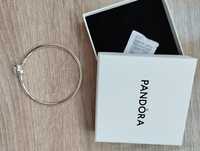 Orginalna bransoletka Pandora długość 20 cm nowa srebrna 925