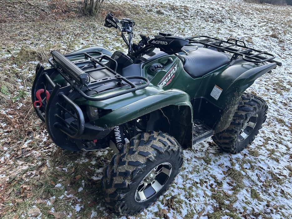Yamaha Grizzly 700 Wspomaganie Okuty 4x4 reduktor blokada Bez wkładu