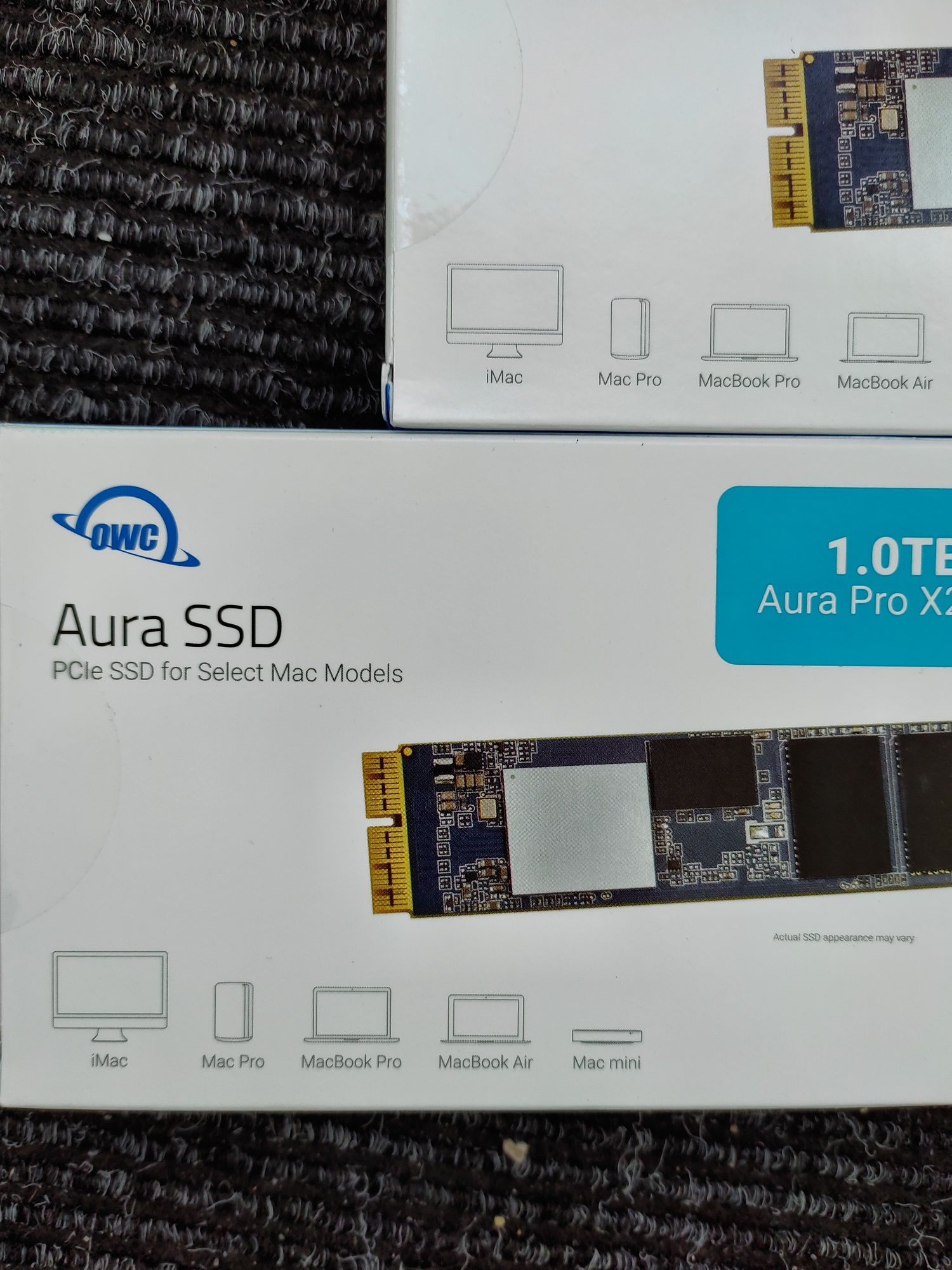 Нові OWC Aura Pro X2 SSD 1TB Mac Pro

Запломбовані