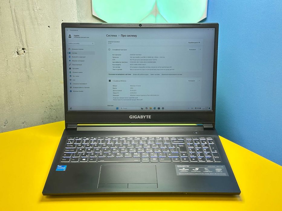 Ноутбук Gigabyte G5 GD GD-51DE123SD (144939) Б/У З ГАРАНТІЄЮ