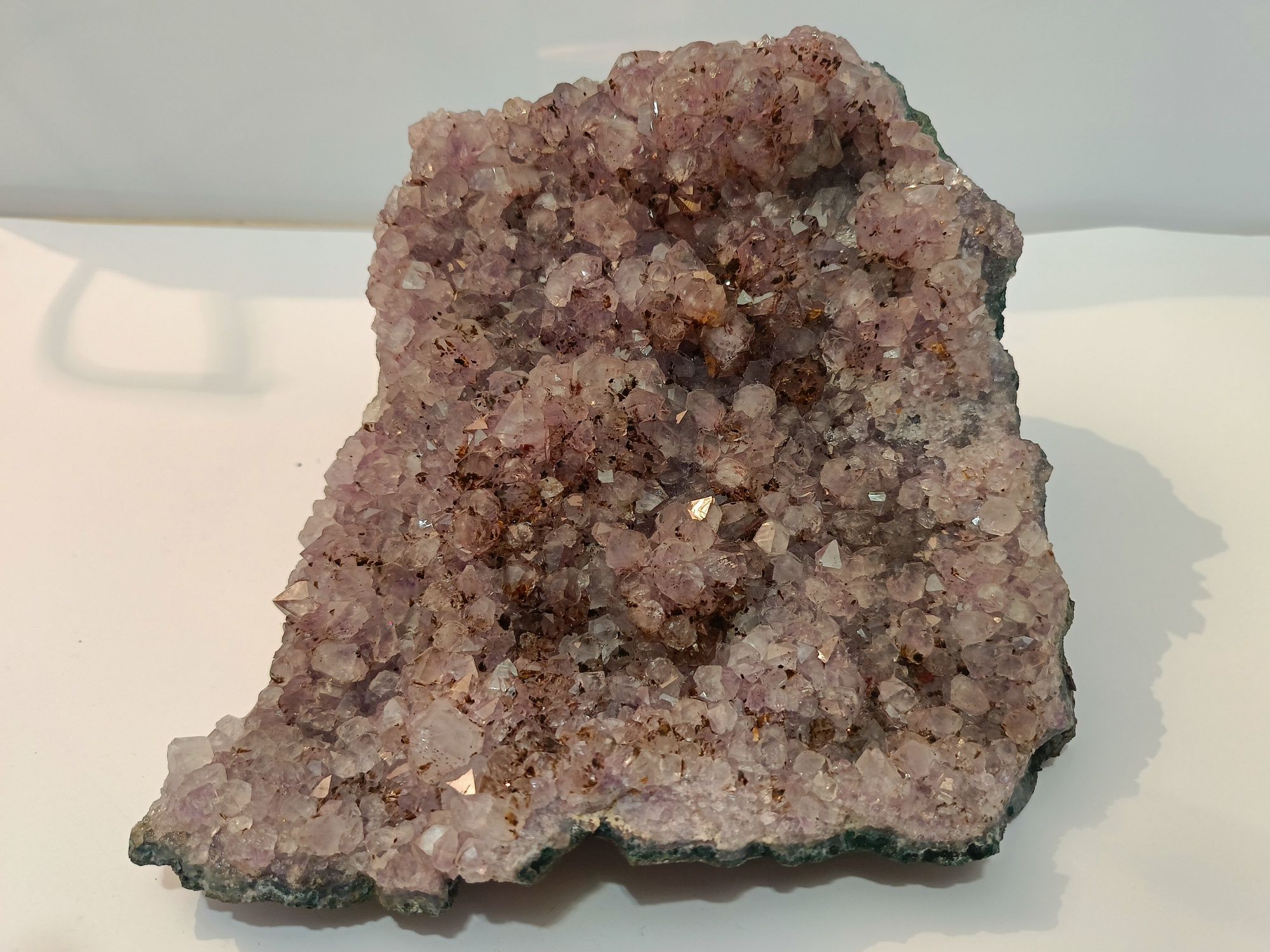 Naturalny kamień Ametyst Geoda piękna krystalizacja i barwa Duży okaz