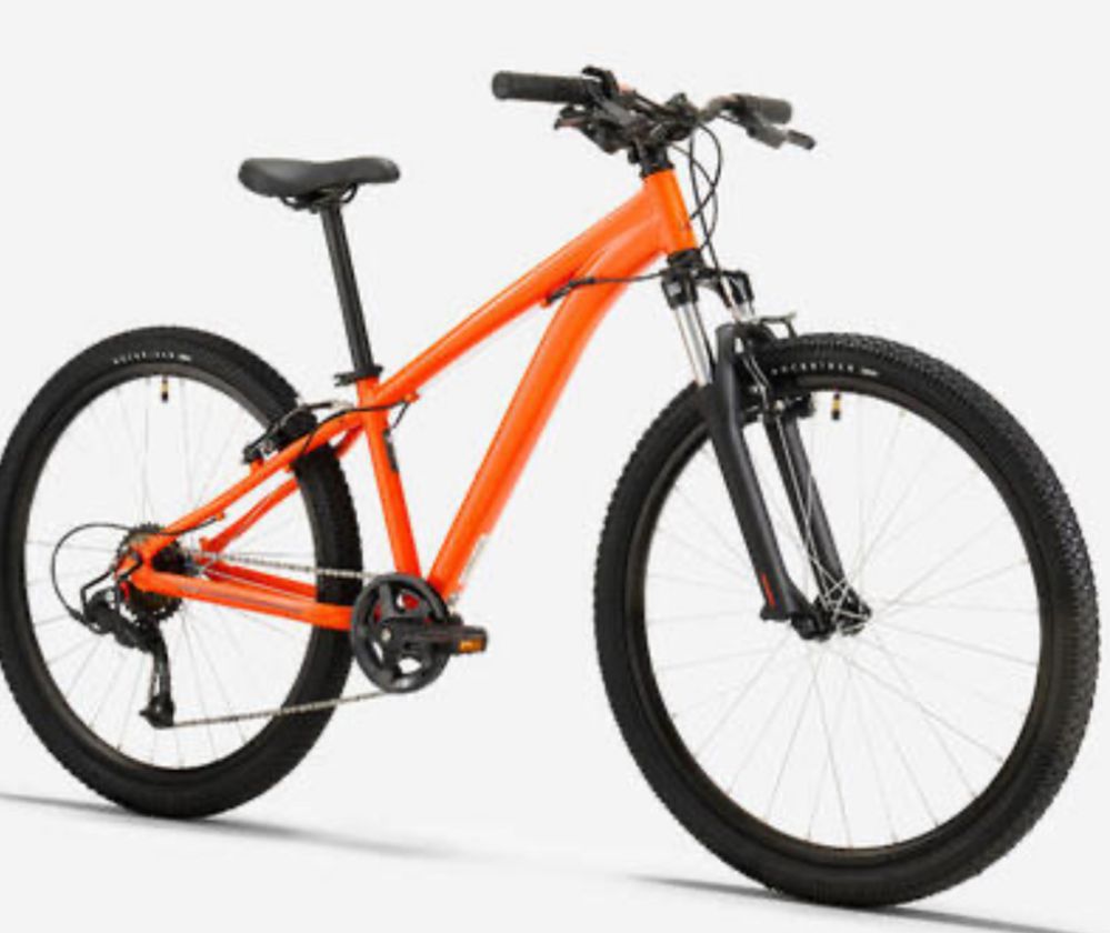 ROCKRIDER Bicicleta btt expl 500 26" 9-12 anos laranja