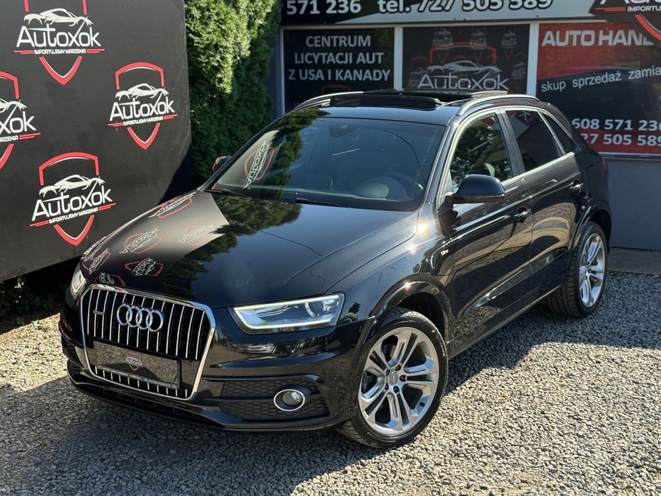 Audi Q3 Full wersja / Panorama / Bose / Czytanie linii / El.hak / Asystent par