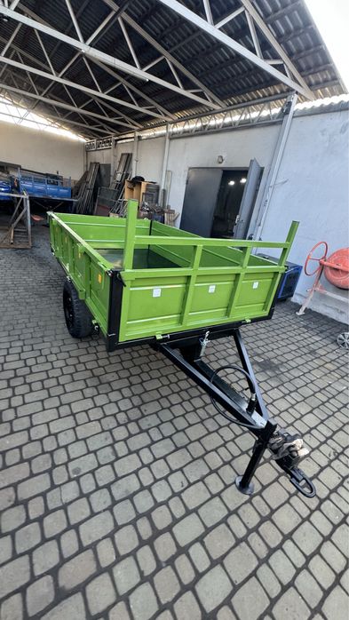 Прицеп 1ПТС2,Прицеп до минитрактора, Причіп до трактора ПТС, Самоскид.