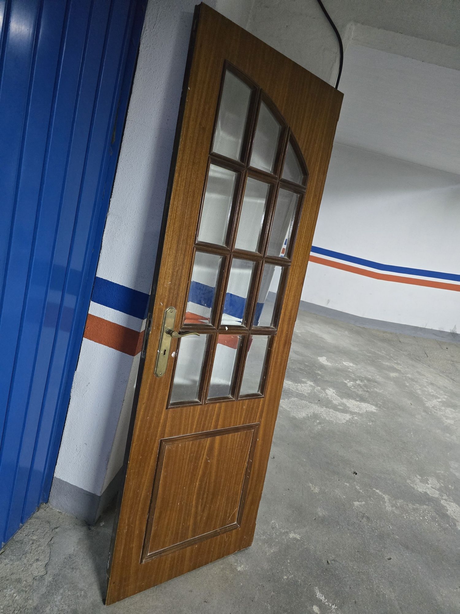 Porta interior de madeira