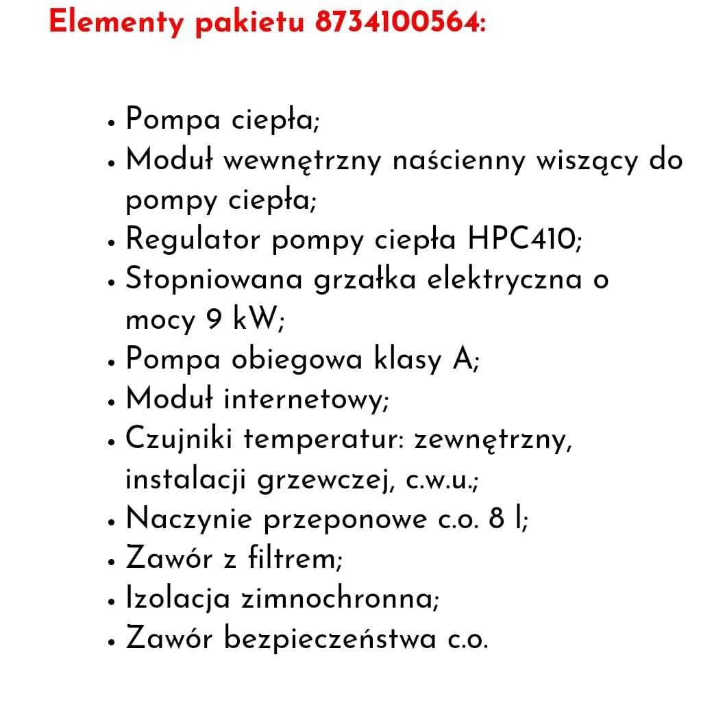 Pompa ciepła BOSCH CS7000i AW 17 ORE-T B 3FZ 14,4 KW MONOBLOK