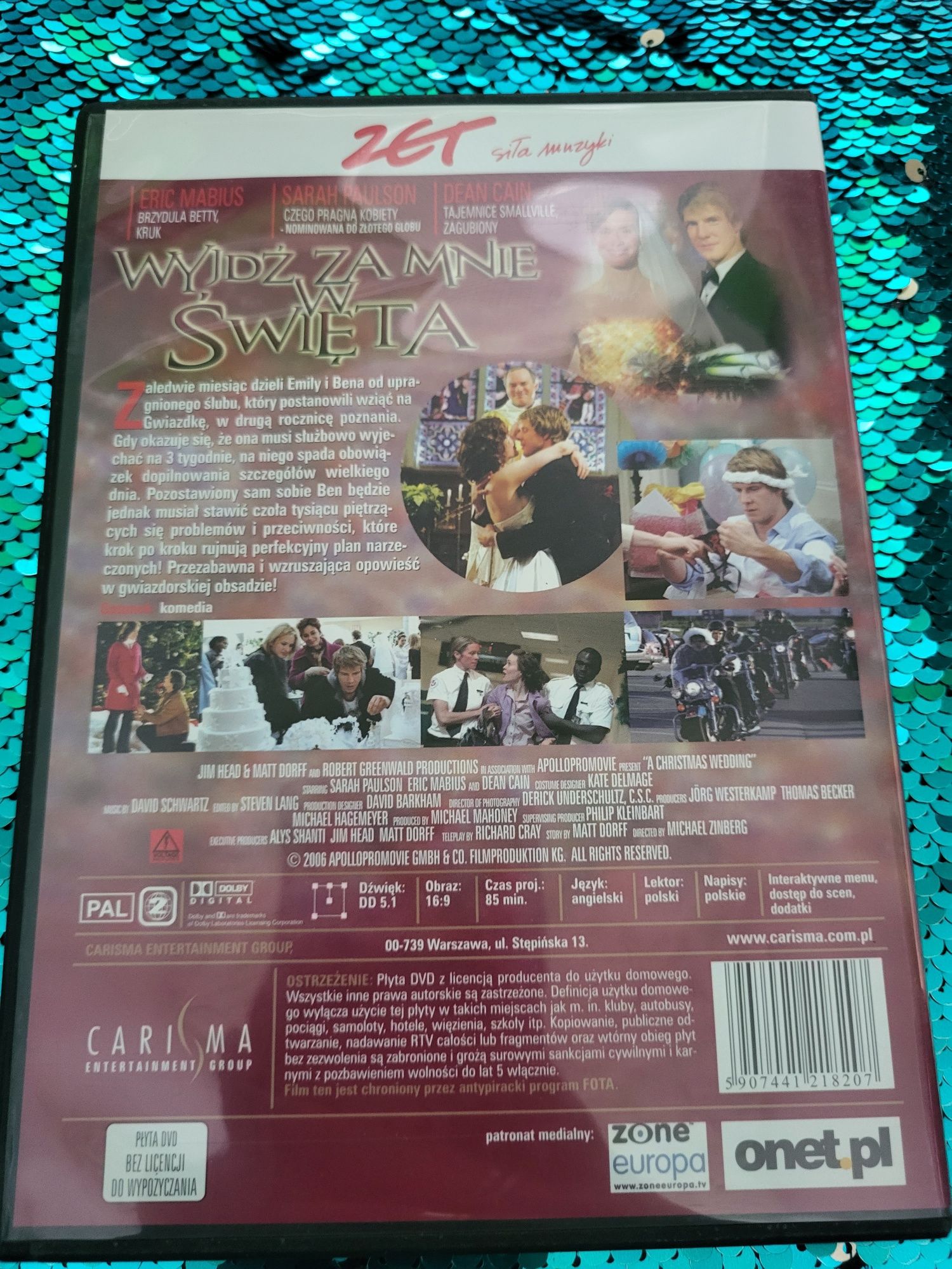 Film na Dvd komedia Wyjdź za mnie w święta