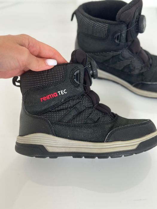 взуття reima reimatec дитяче зимове чорне