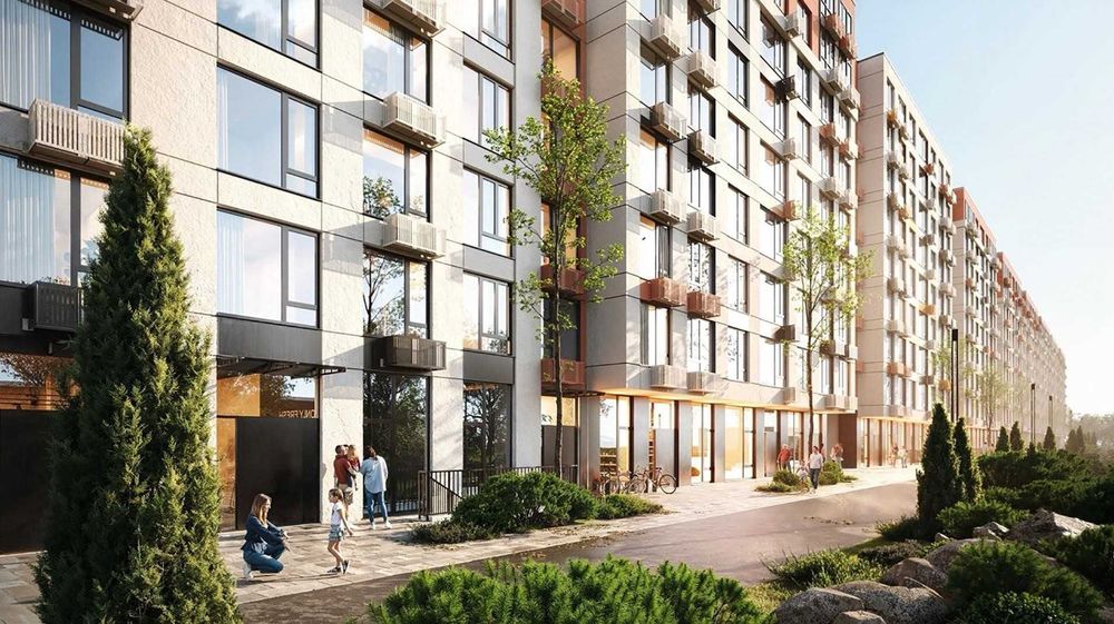 Квартира 50 м² у ЖК Sister: знижки, розтермінування, Ajax