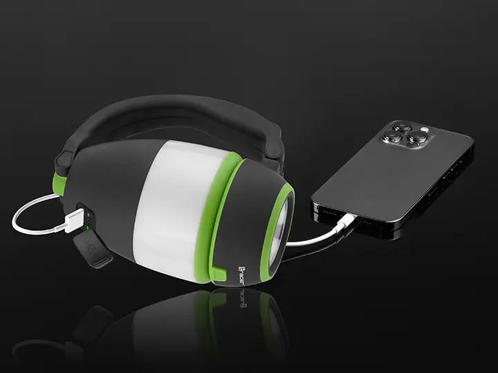 Лампа led з павербанком 3 в 1 dpm з можливістю заряджання