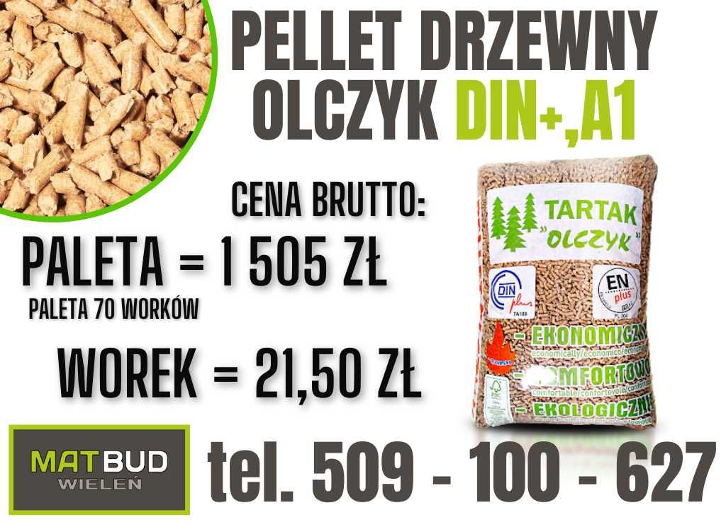 *MAT Bud Wieleń* Pellet, Pelet, OLCZYK, DIN plus, transport HDS