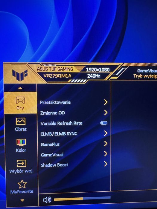Asus tuf gaming vg279qm