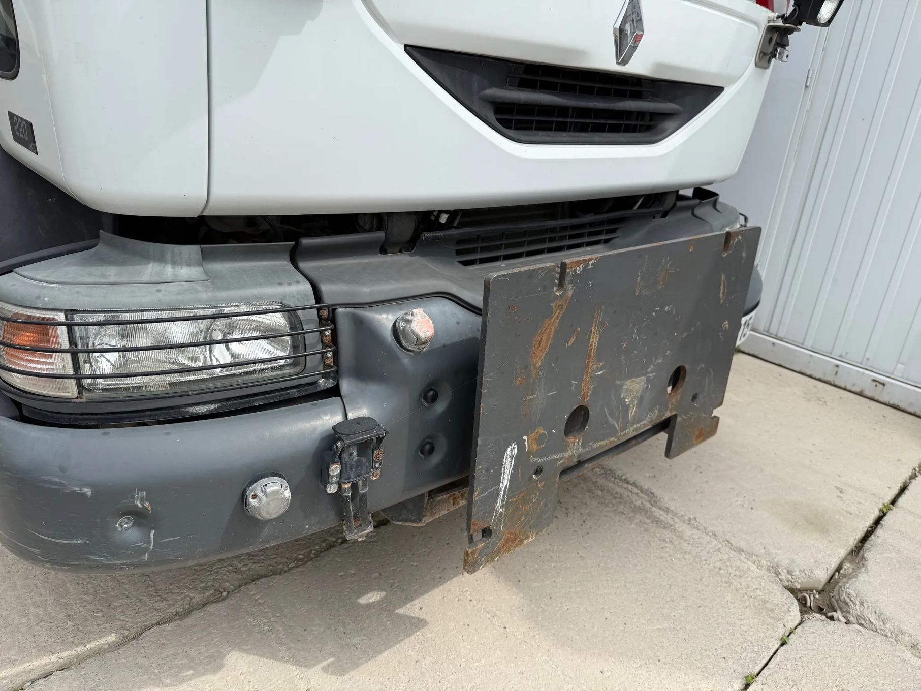 Renault Midlum 220 Wywrotka / HDS FASSI F95