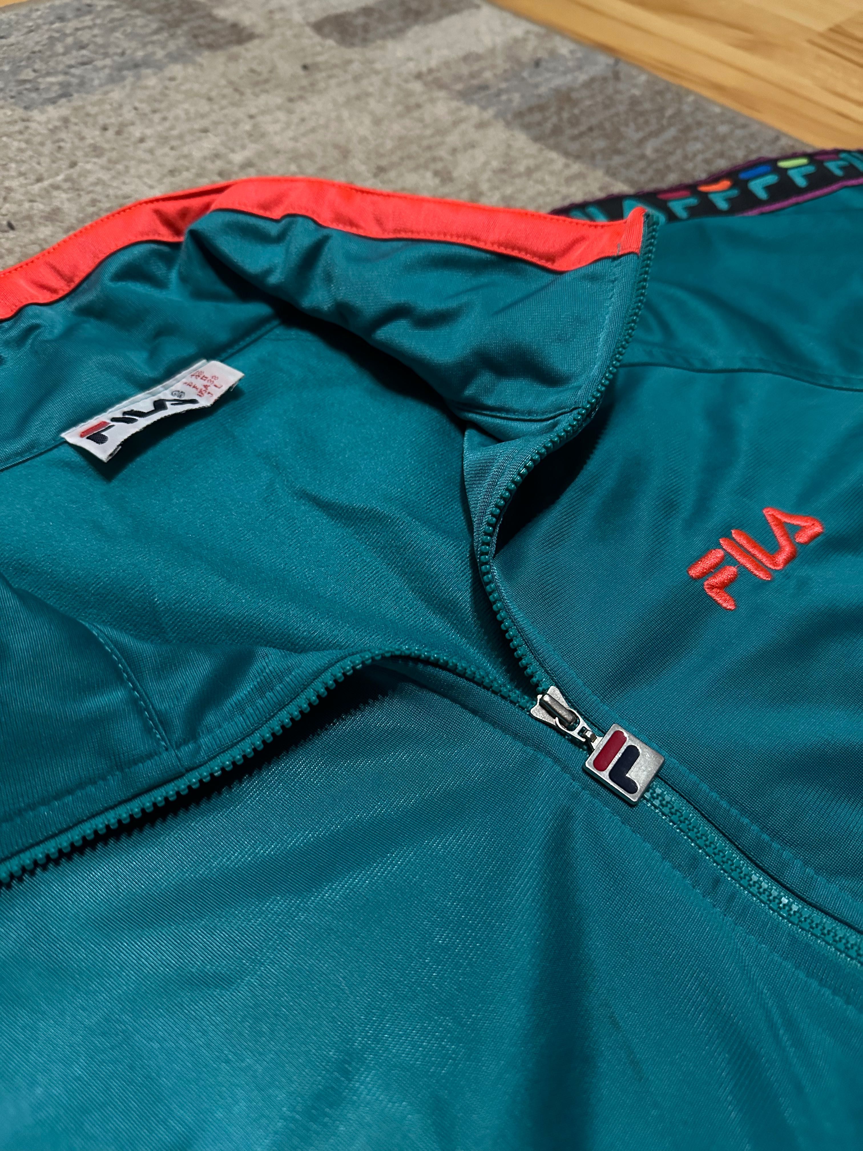 Винтажная олимпийка Fila. Оверсайз. Old School