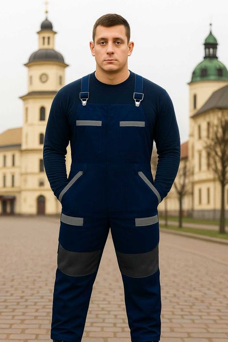 Напівкомбінезон робочий теплий спецодяг рабочая спецодежда комбинезон