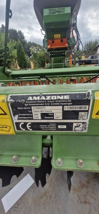 Дискова борона Amazone Catros 4003