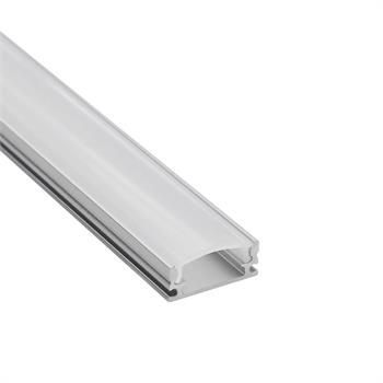 Calhas LED alumínio 50cm com fita LED 5050 Branco frio