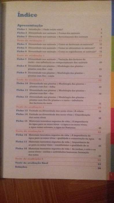 Sucesso escolar- Ciências da natureza 5° ano