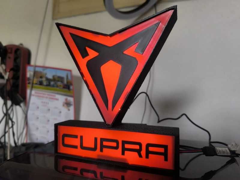 Luminária Decorativa / Lightbox Cupra