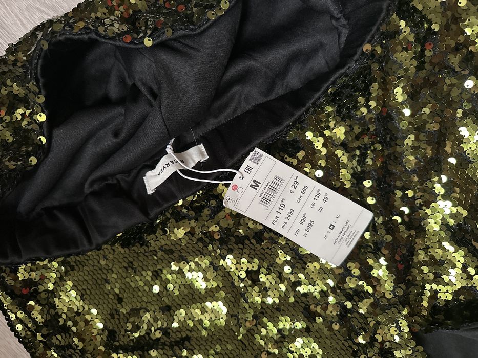 Юбка с паетками reserved