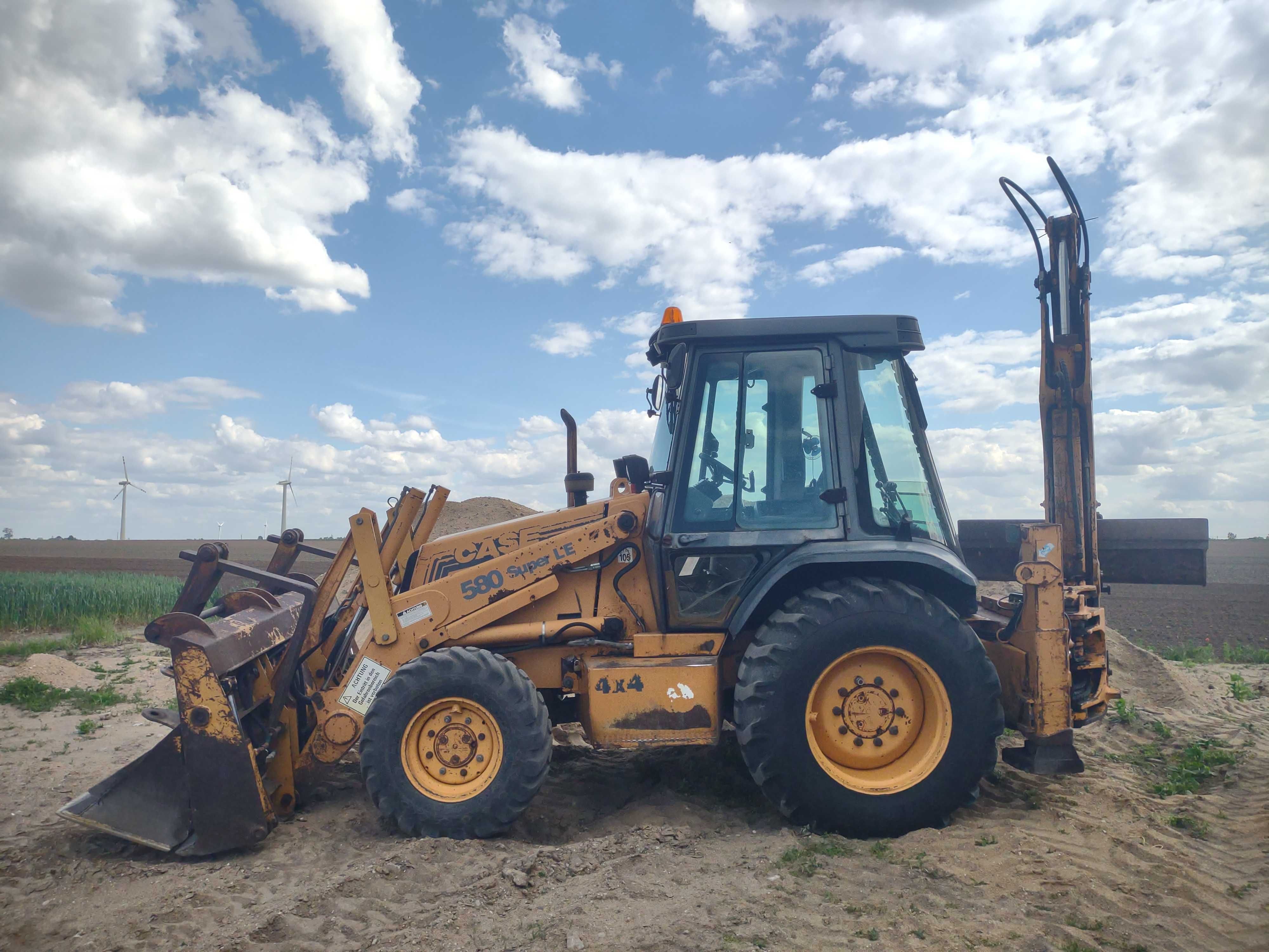 Case 580 sle 4x4