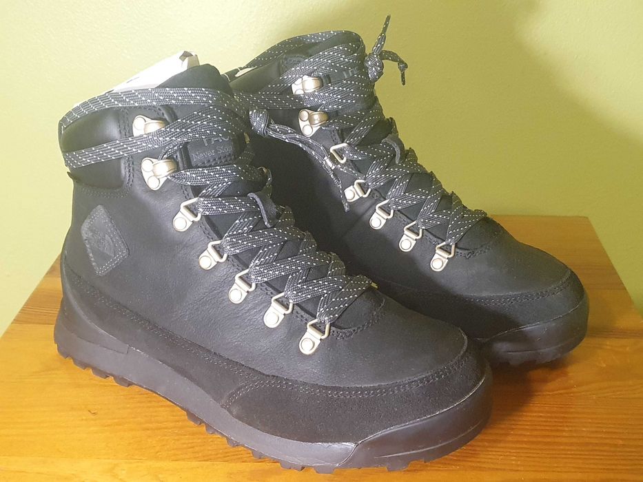 Nowe Buty damskie The North Face Skóra Czarne 39,5 Trekkingowe Zimowe